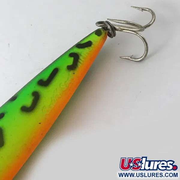 Cotton Cordell Ratt'l Spot Minnow Artificiale, Verde/Giallo, 19g, #3843