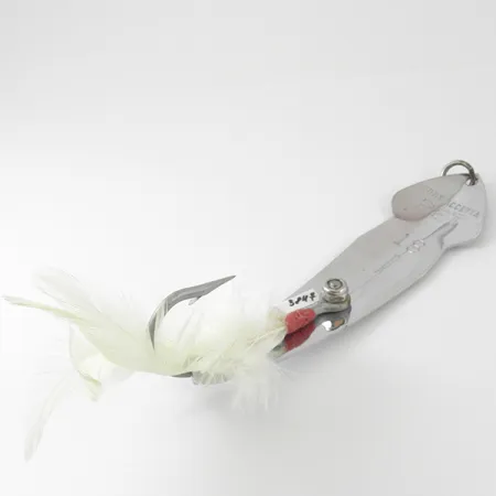 Tony Accetta Pet Spoon 18 Ondulante, Nickel, 38g, Amo Piumato, #3847