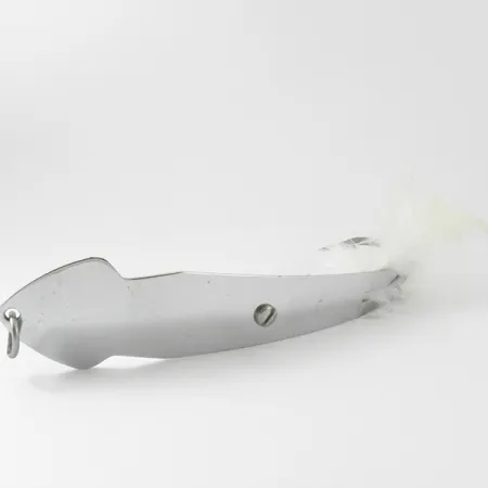 Tony Accetta Pet Spoon 18 Ondulante, Nickel, 38g, Amo Piumato, #3847