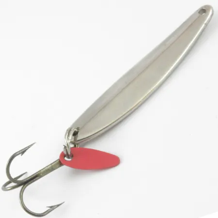 Bay de Noc Swedish pimple Spoon, Nickel/Golden Hologram, 7g, #3868