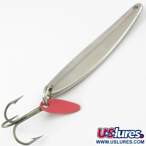 Bay de Noc Swedish pimple Spoon, Nickel/Golden Hologram, 7g, #3868