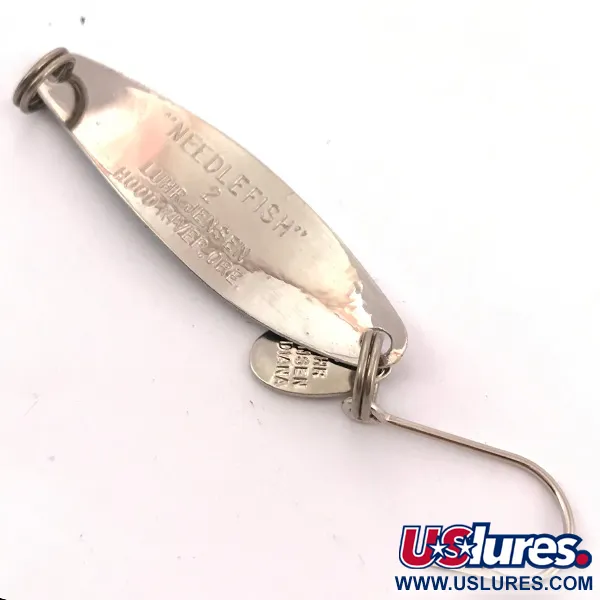 Ondulante Luhr Jensen Needlefish 2, Nero/Bianco/Nichel, 3g, #3889