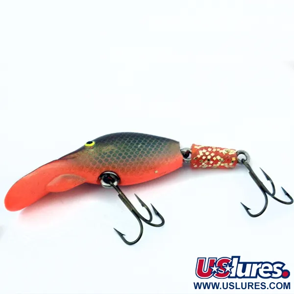 Esca Eppinger Sparkle Tail, Nero-Arancio UV, 6,5g, Glitter, #3898