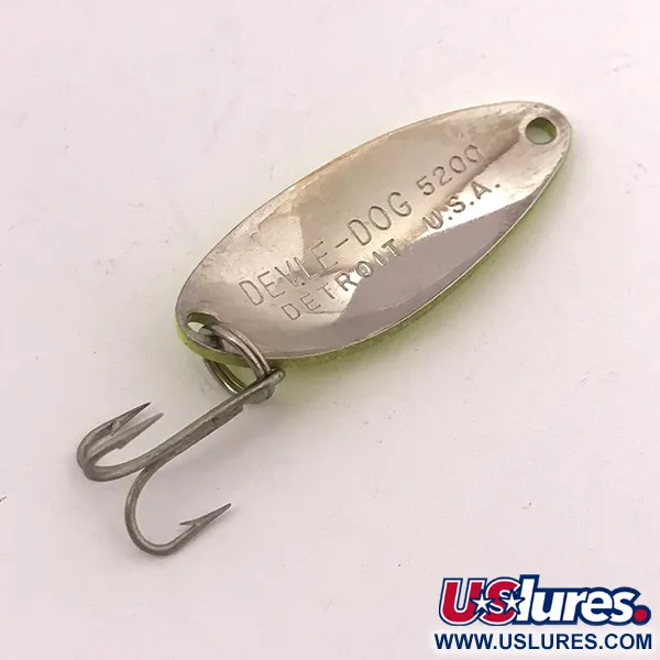 Dardevle Devle Dog 5200 Ondulante, Giallo Fluo, 7g, UV, #3919