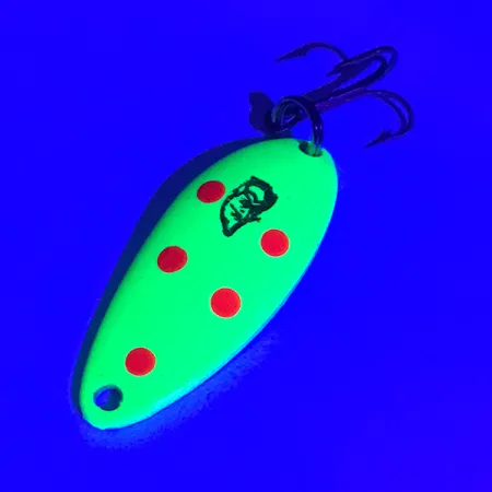 Dardevle Devle Dog 5200 Ondulante, Giallo Fluo, 7g, UV, #3919