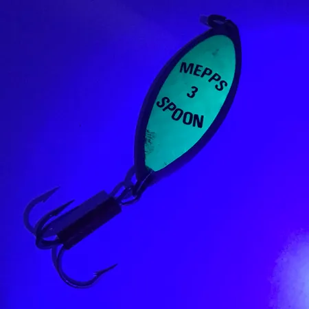 Mepps Spoon 3 Ondulante, Nickel/Verde, 13g, Prism Tape, #3921