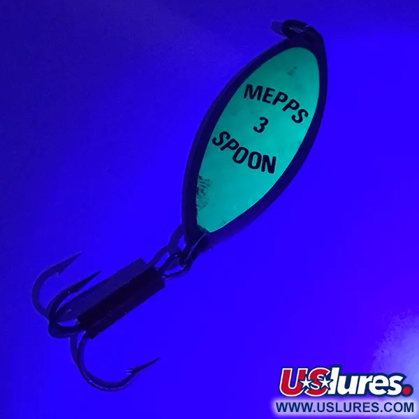 Mepps Spoon 3 Ondulante, Nickel/Verde, 13g, Prism Tape, #3921