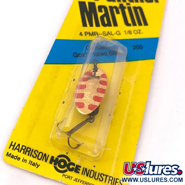 Panther Martin 4 Cucchiaino, Oro / Rosso, 4g, Paletta In-Line, #3928