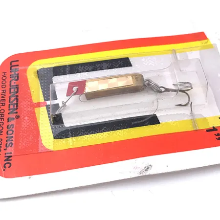 Luhr Jensen Super-Duper 500 Ondulante, Oro / Rosso, 1,4g, Vintage, #3932