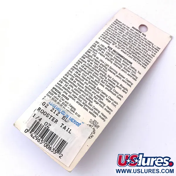 Yakima Bait Worden’s Original Rooster Tail Cucchiaino, Argento, 7g, #3933