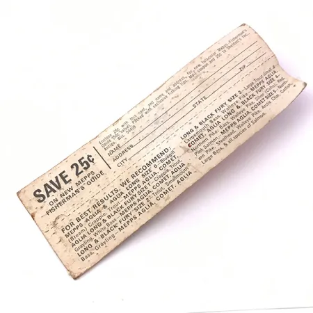 Mepps Kriss 3 Cucchiaino, Oro, 7g, Vintage, #3936