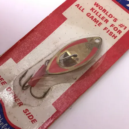 Mepps Kriss 2 Cucchiaino, Oro / Rosso, 5g, Vintage, #3937