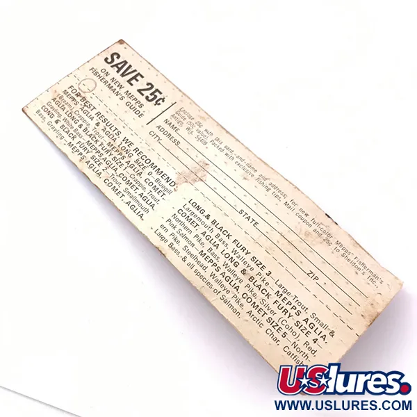 Mepps Kriss 2 Cucchiaino, Oro / Rosso, 5g, Vintage, #3937