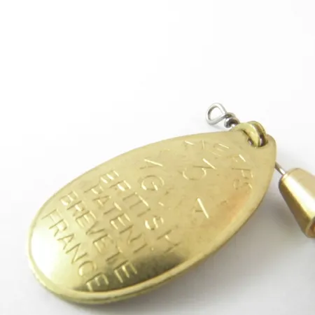 Mepps Aglia 3 Cucchiaino, Oro, 7g, Vintage anni '50, #3943