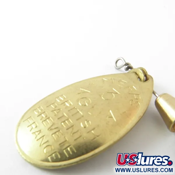 Mepps Aglia 3 Cucchiaino, Oro, 7g, Vintage anni '50, #3943