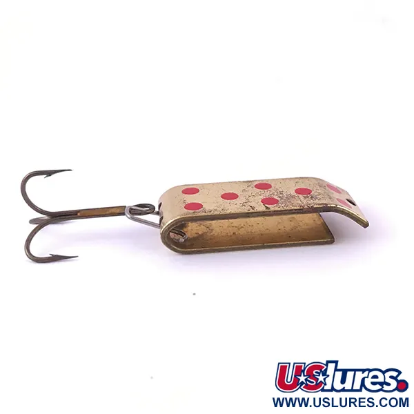 Jake's Lures Lil Jake, Oro / Rosso, 9g, Cucchiaino Ondulante #3969
