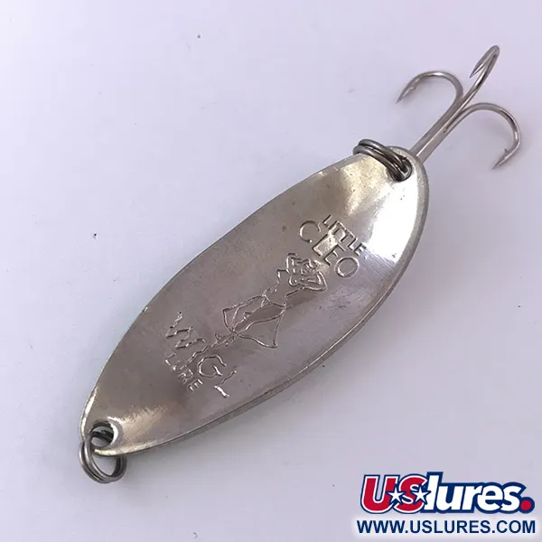 Seneca Little Cleo (Hula Girl) Ondulante, White Pearl/Nickel/Green, 14g, #3975