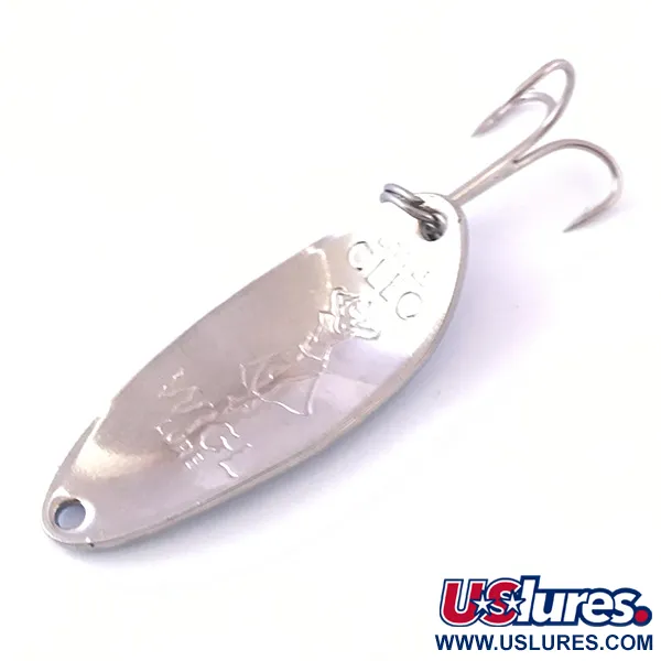 Seneca Little Cleo (Hula Girl) Ondulante, Blue/Nickel, 10g, Vintage, #3976