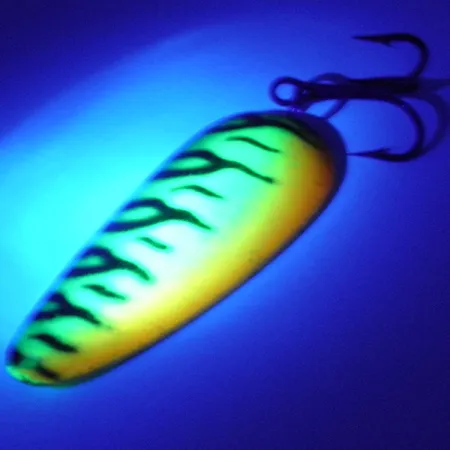 Boss Lures Boss Spoon Ondulante, Fire Tiger, 19g, UV-reattivo, #4006