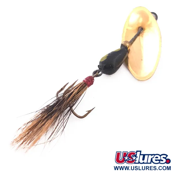 Panther Martin 2 Cucchiaino, Oro/Nero-Giallo, 2g, Paletta su asse, #4018