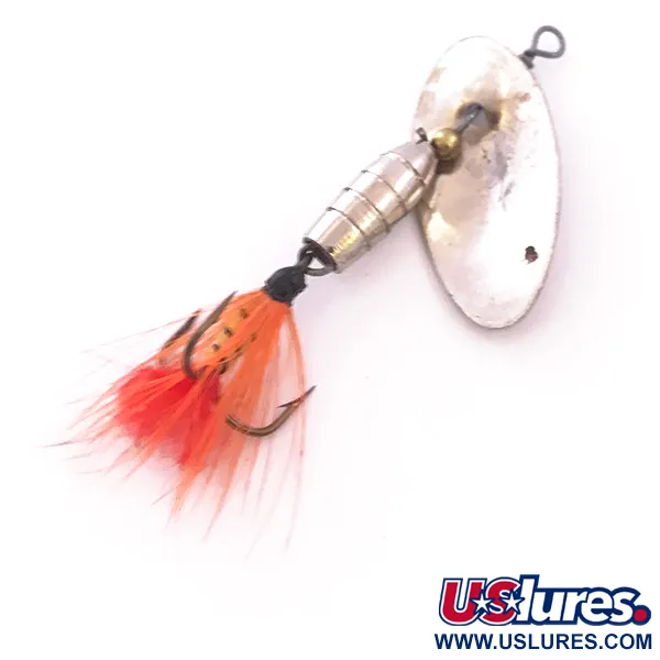 Panther Martin Zavorra con Mosca 4 Spinner, Argento, 3g, Piumato, #4025