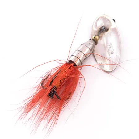 Panther Martin Zavorra con Mosca 6 Rotante, Argento, 6g, Piume, #4028