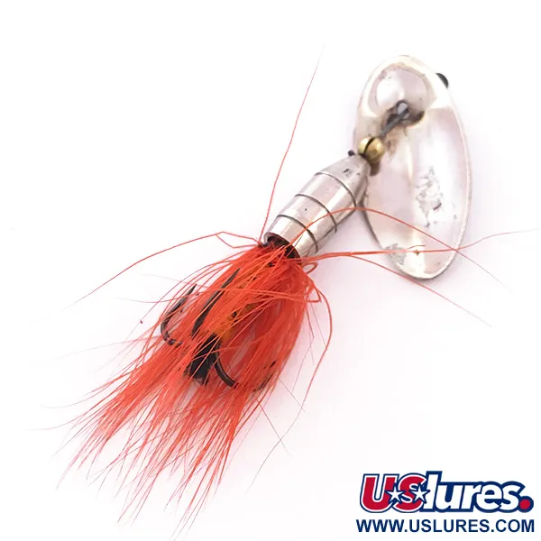 Panther Martin Zavorra con Mosca 6 Rotante, Argento, 6g, Piume, #4028