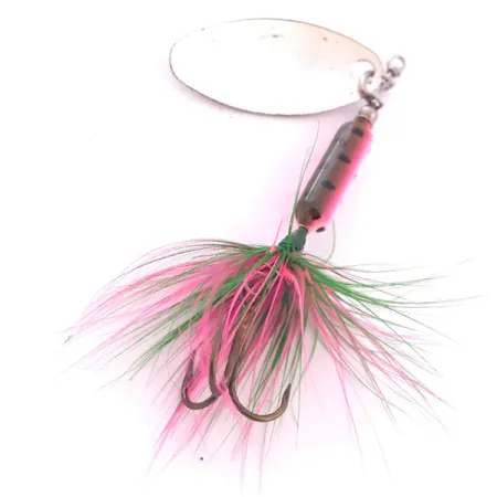 Worden’s Original Rooster Tail Spinner, Argento/Trota, 3.5g, #4042