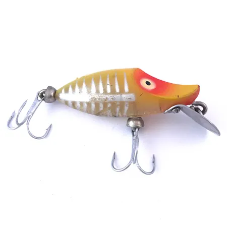 Heddon River Runt Artificiale, Giallo, 6g, Paletta Metallo, #4059