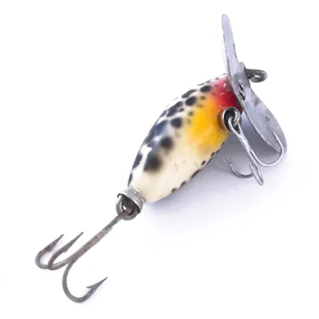 Fred Arbogast Jitterbug Esca Topwater, Tiger, 7g, Paletta Metallo, #4060