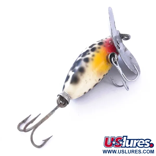 Fred Arbogast Jitterbug Esca Topwater, Tiger, 7g, Paletta Metallo, #4060