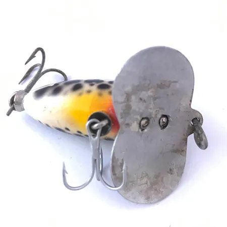 Fred Arbogast Jitterbug Esca Topwater, Tiger, 7g, Paletta Metallo, #4060