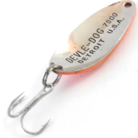 Eppinger Dardevle Devle Dog 7900 Ondulante, Red/Nickel, 7g, USA, #4081