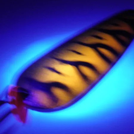 Boss Lures Boss Spoon UV Ondulante, Golden Tiger, 19g, UV, #4085