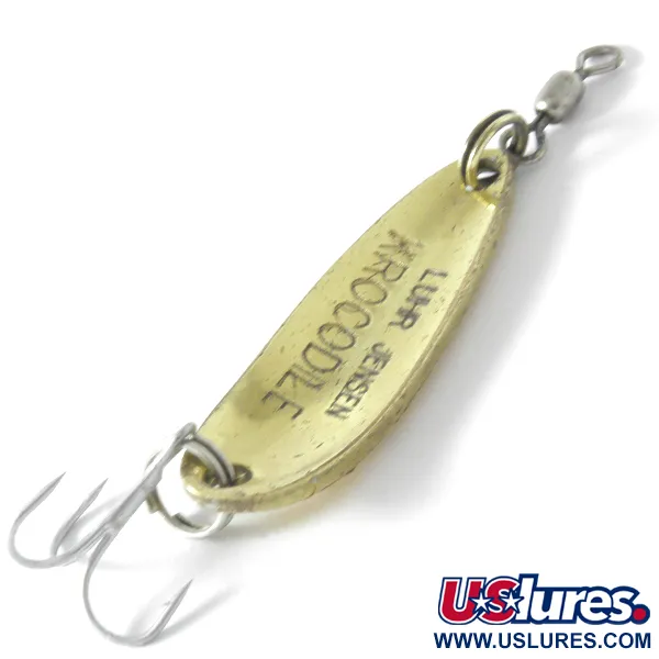Luhr Jensen Krocodile Cucchiaino, Oro, 9g, Foglio Prismatico, #4091