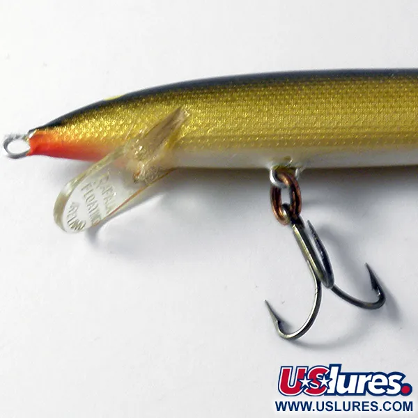 Rapala Original Floater Minnow, Gold, 7g, Balsa, #4101
