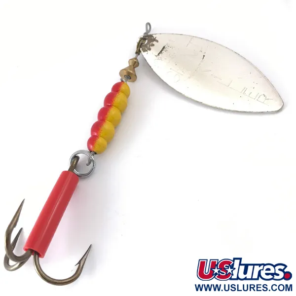 Mepps Giant Killer Cucchiaino, Argento, 30g, Foglia Salice, #4109