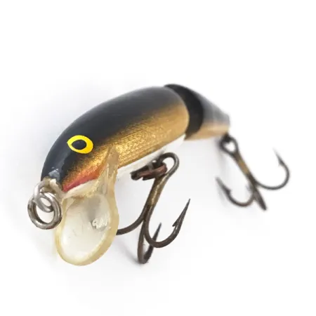 Rapala Jointed J-7 Artificiale, Oro, 4g, Snodato, #4121