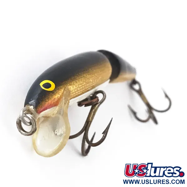 Rapala Jointed J-7 Artificiale, Oro, 4g, Snodato, #4121