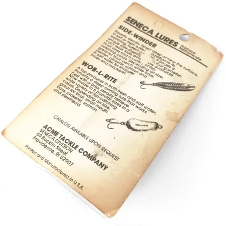 Seneca Little Cleo (Hula Girl) UV Ondulante, Giallo/Rosso/Nickel, 14g, #4127