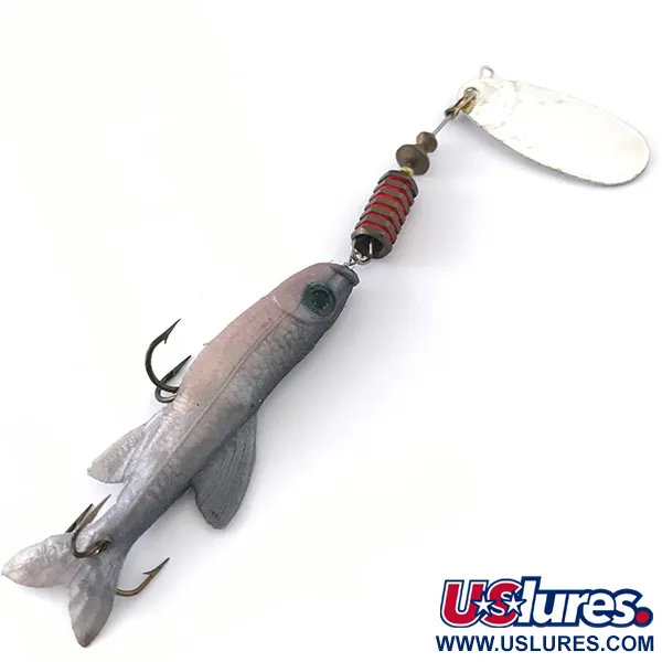 Mepps Comet Mino 4 Cucchiaino, Argento, 12g, Soft Bait, #4144