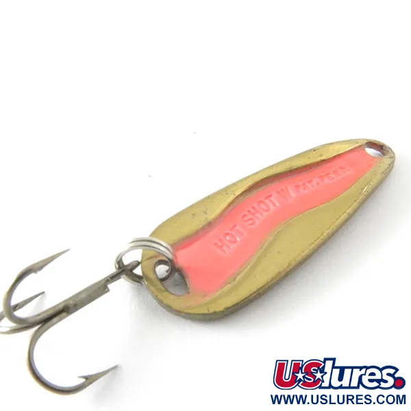 Luhr Jensen Hot Shot W UV Ondulante, Ottone, 4,5g, UV-attivo, #4155