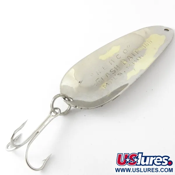 Nebco FlashBait 166 Ondulante, Nichel martellato, 14g, #4156