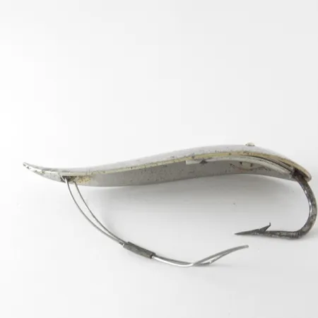 Weedless Bait FISH TRAP SPOON Ondulante, Nichel, 17g, Antialga, #4157