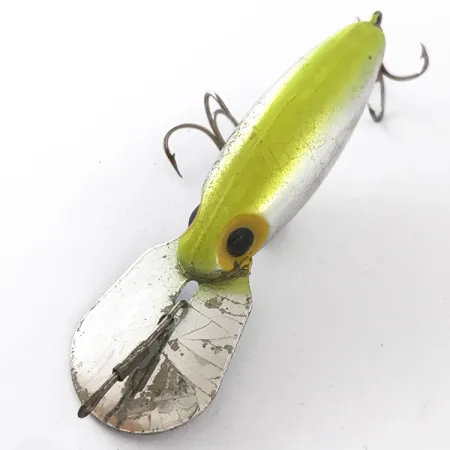 Crankbait Storm Hot'N'Tot Thin Fin, Argento/Verde UV, 12g, Paletta Metallo, #4164