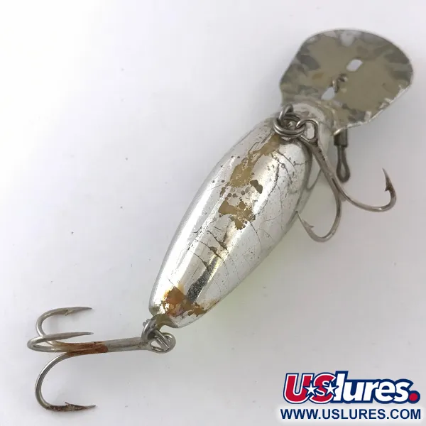 Crankbait Storm Hot'N'Tot Thin Fin, Argento/Verde UV, 12g, Paletta Metallo, #4164