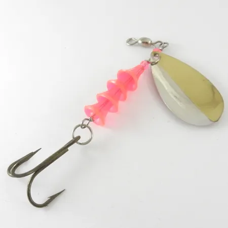 Luhr Jensen TEE Spoon Ondulante, Nichel/Oro/Rosa UV, 11g, UV Glow, #4177