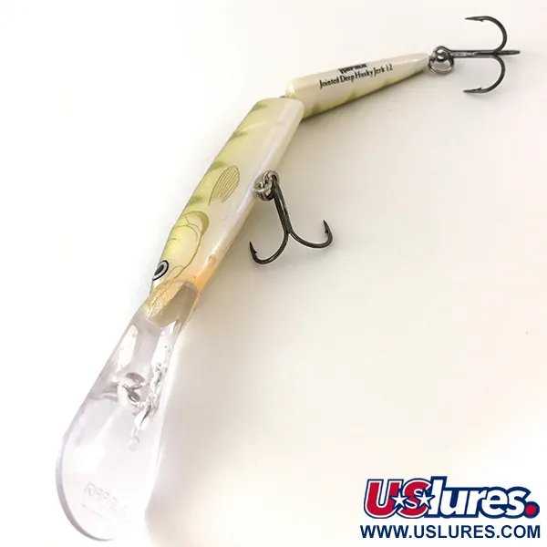 Rapala Jointed Deep Husky Jerk 12 Esca, Perch, 14g, Snodato, #4188