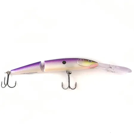 Rapala Jointed Deep Husky Jerk 12, Purple, 14g, Suspending, #4189