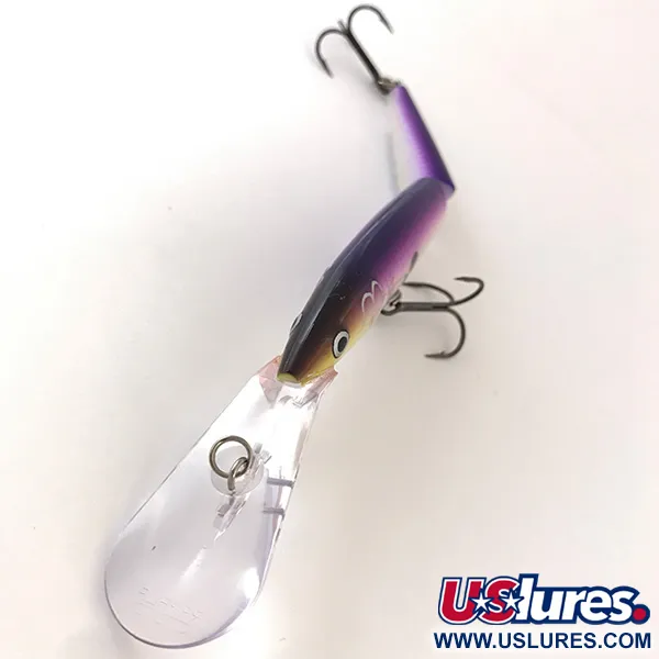 Rapala Jointed Deep Husky Jerk 12, Purple, 14g, Suspending, #4189